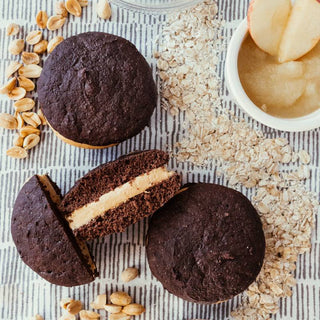 Chocolate Cupcake Sammies - Mimi's Macros