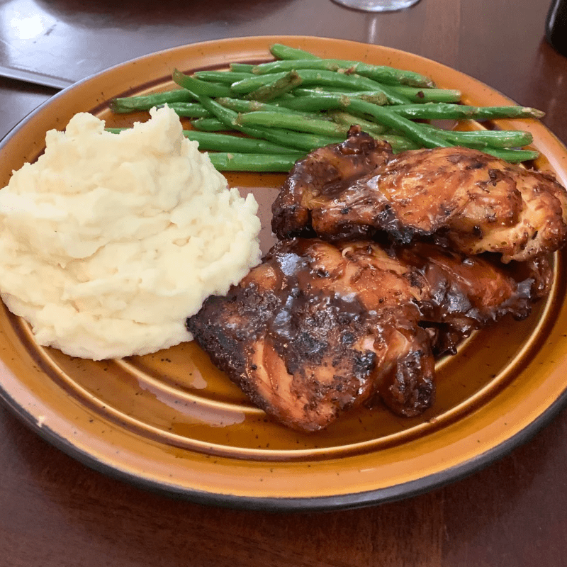 BBQ Chicken Thighs Highlands Mimi's Macros
