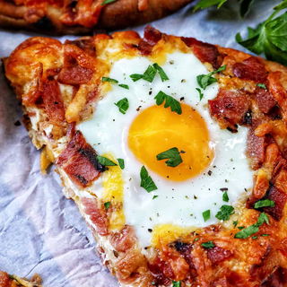 BEC Breakfast Flatbread