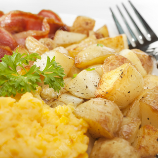 Bacon & Cheese Scramble - Highlands - Mimi's Macros