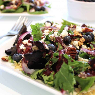 Blueberry Grain Bowl - Mimi's Macros