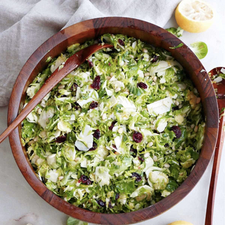 Shaved Brussel Sprout Salad