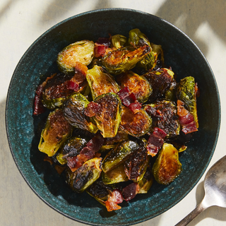 Maple, Bacon Brussels Sprouts