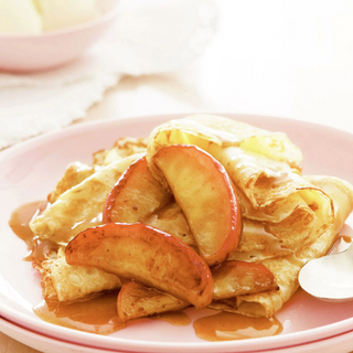 Caramel Apple Crepes - Mimi's Macros