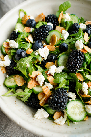 Blackberry Basil Chicken Salad