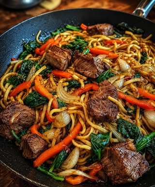 Steak Lo Mein