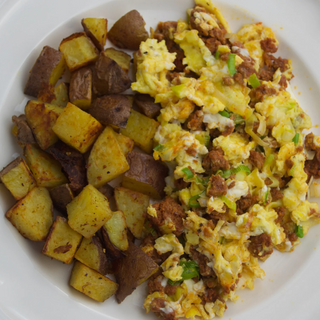 Goetta Scramble - Highlands - Mimi's Macros