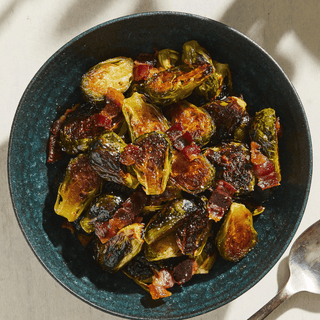 Maple Bacon Brussel Sprouts