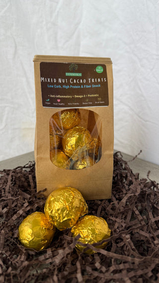 Mixed Nut Cacao Treats - Mimi's Macros