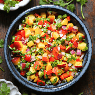 Peach Salsa - Mimi's Macros