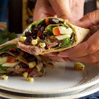 Southwest Steak Power Wrap - Mimi's Macros