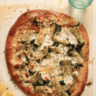 Spinach & Artichoke Flatbread - Highlands - Mimi's Macros