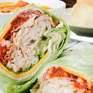 Turkey BLT Power Wrap