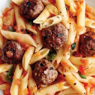 Turkey Meatballs & Penne