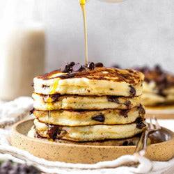 Chocolate Chip Protein Pancakes - Walton-Verona - Mimi's Macros